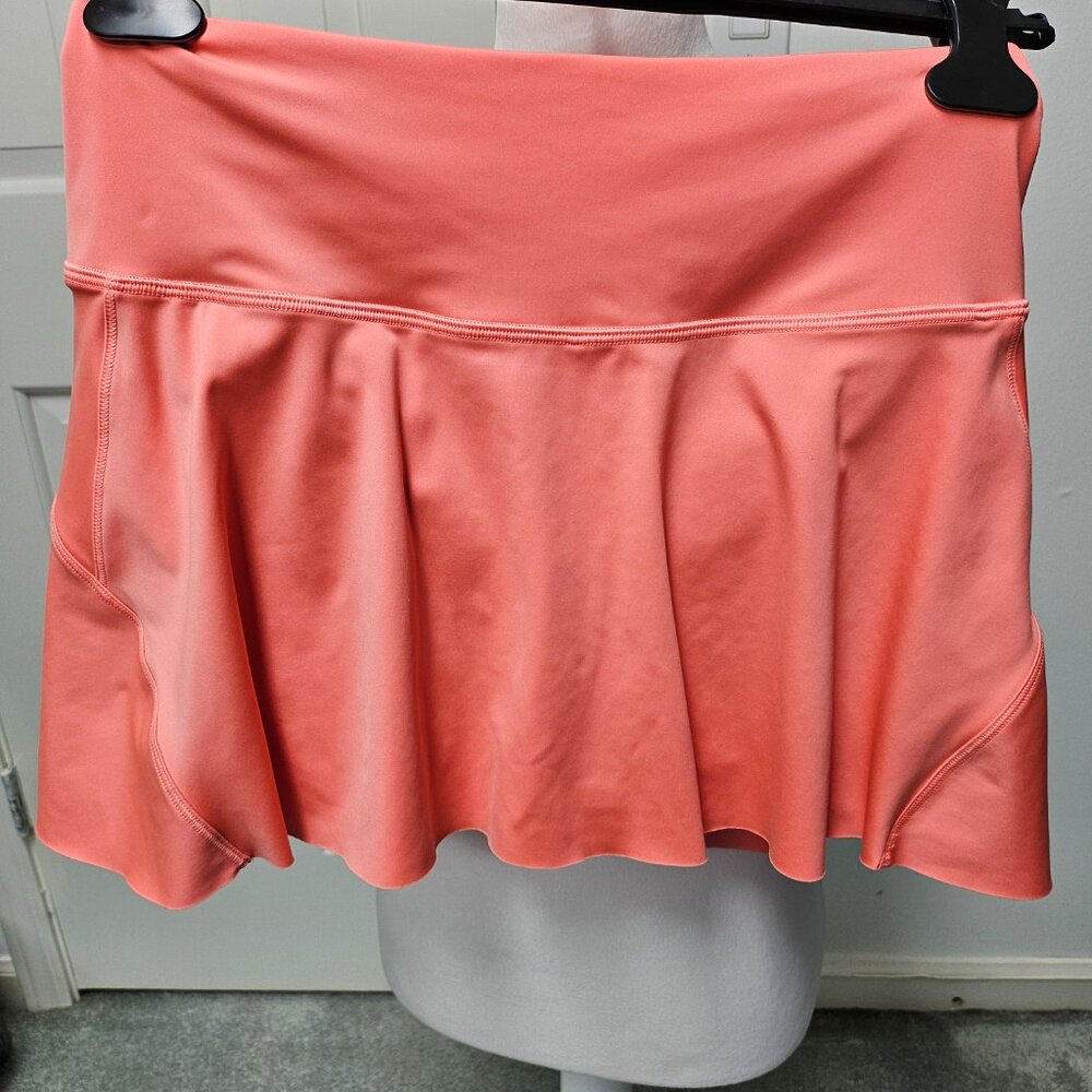 Peach Athleta Ace Tennis Skort 13 1/2